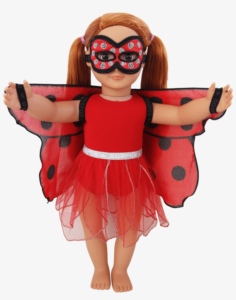 Ladybird Doll Set - Girl, transparent png download