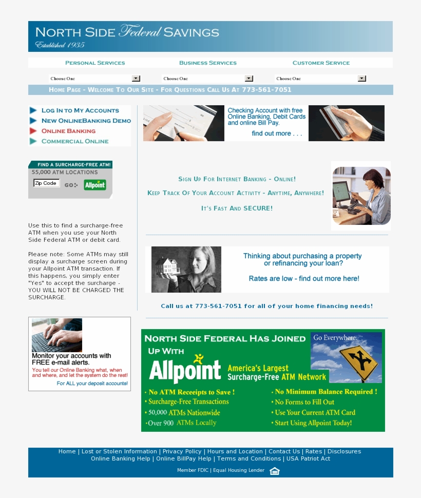 North Side Federal Competitors, Revenue And Employees - Allpoint Atm, transparent png download