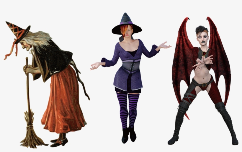 Halloween Costume Holiday Witch Png Image - Your Halloween Costume Quiz, transparent png download