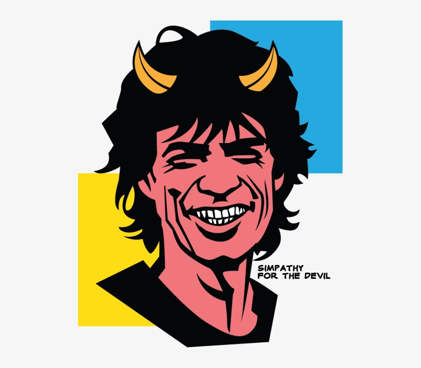 19882201303260216541 Simpathy For The Devil - Mick Jagger Devil, transparent png download