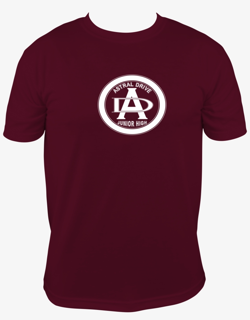 Gildan T-shirt Astral Drive Logo Across Front (white) - Cheer Mom Competition Shirts, transparent png download