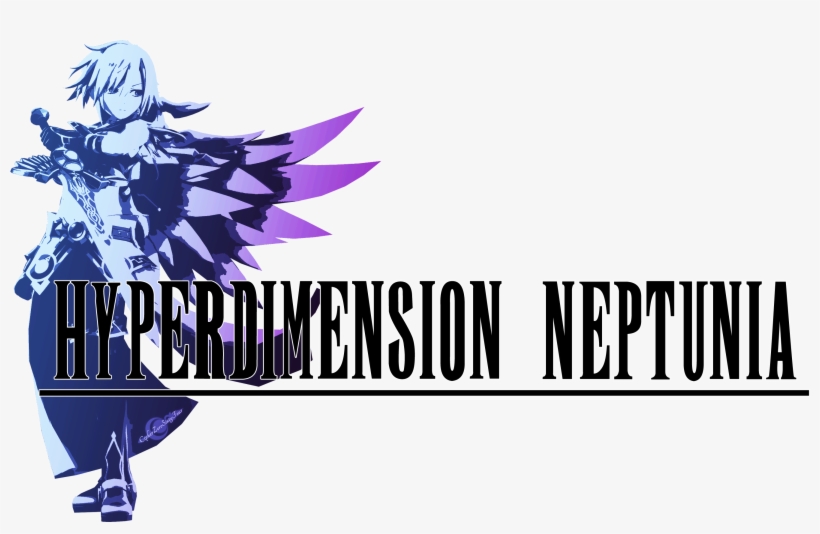 Original Workhyperdimension Neptunia Logo, But It's - Final Fantasy, transparent png download