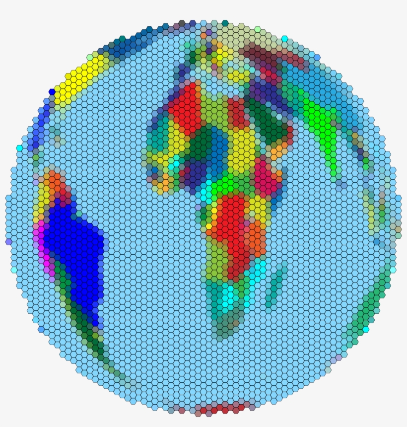 This Free Icons Png Design Of Prismatic Earth Globe - Circle, transparent png download
