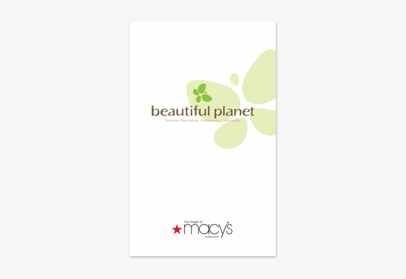 Macy's Beautiful Planet Collateral - Macy's, transparent png download