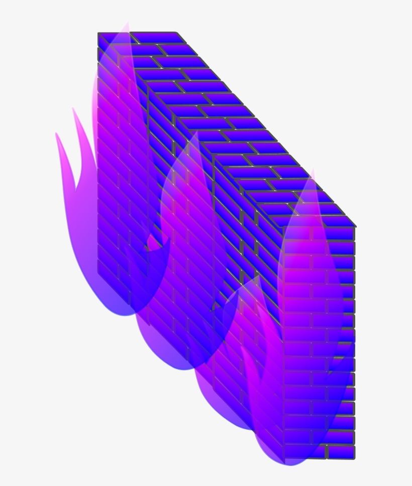 Firewall For Computer Networks - Clip Art, transparent png download