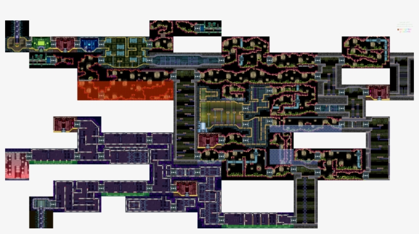 Photo Metroidfusion-sector1srx - Floor Plan, transparent png download