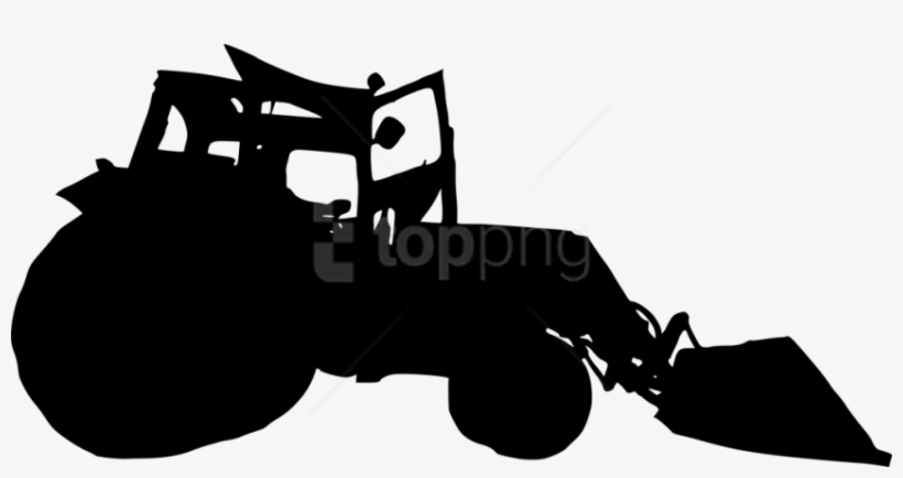 Tractor Silhouette Png, transparent png download