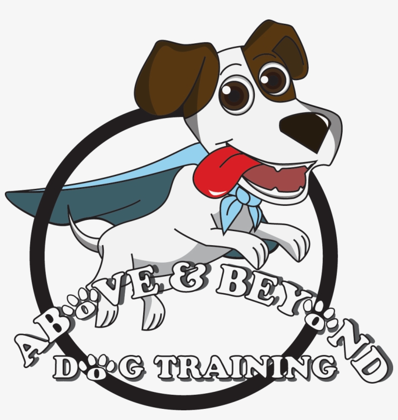 Above & Beyond Dog Training Logo - Dog Catches Something, transparent png download