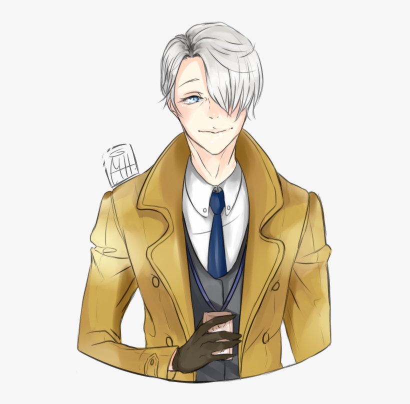 Victor Nikiforov~ By Monkeyhazard - Victor Nikiforov Fanart Transparent, transparent png download