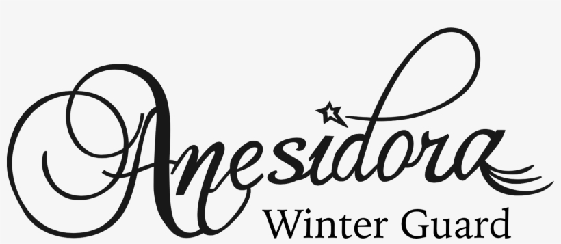 Anesidora Winter Guard - Calligraphy, transparent png download
