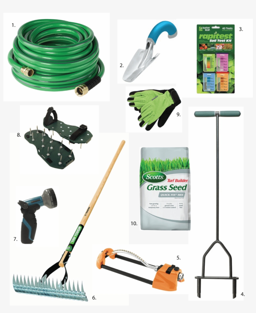 10 Things You Need For A Lush, Green Lawn This Summer - Metalworking Hand Tool, transparent png download