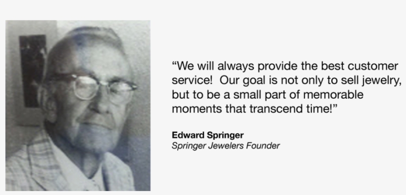 Welcome To Springer Jewelers - Elder, transparent png download