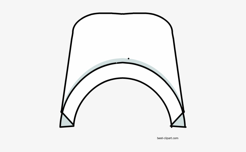White Pilgrims Hat Free Clip Art - Clip Art, transparent png download