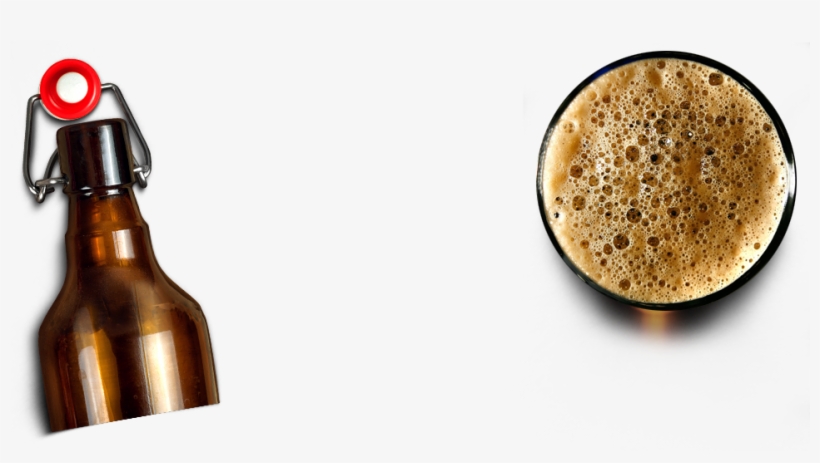 Beer Bottle Top View Png, transparent png download