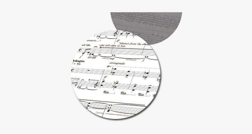 Scoring - Sheet Music, transparent png download