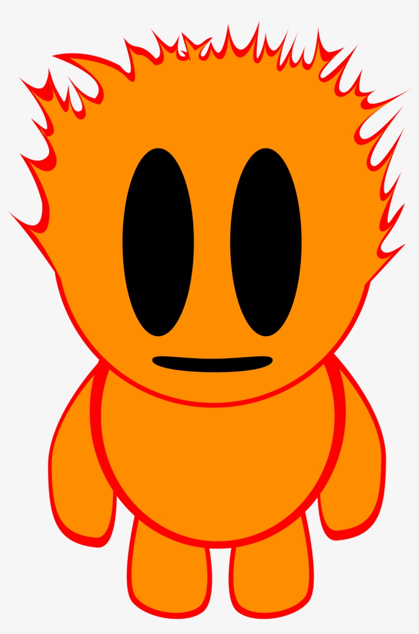This Free Icons Png Design Of Flame Boy, transparent png download