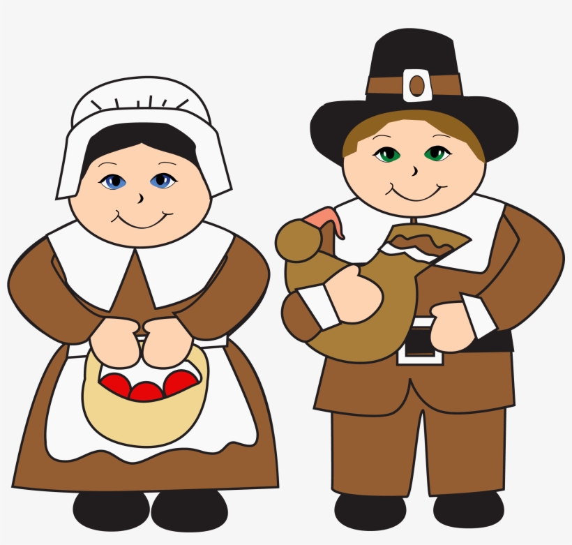 Pilgrims Png Clipart - Pilgrims Clipart, transparent png download