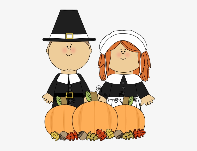 Pilgrims And Harvest - Pilgrims Clipart, transparent png download