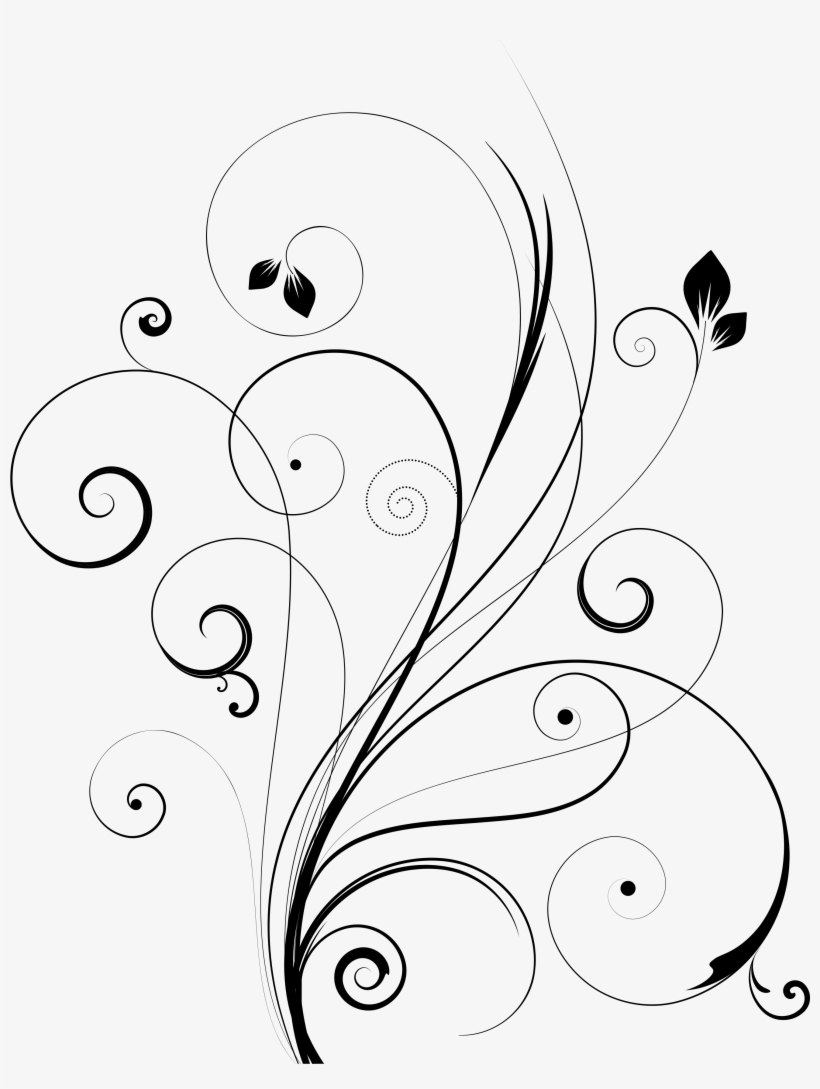 9 Free Ornate Swirl Clipart -cu Ok, transparent png download