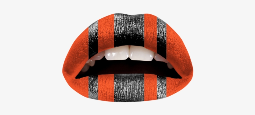 Game Day - Pink Kiss - Violent Lips Temporary Lip Tattoos, transparent png download