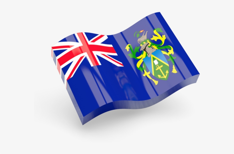 Pitcairn Island Flag 3d Waving Graphics Model - New Zealand Flag Png, transparent png download