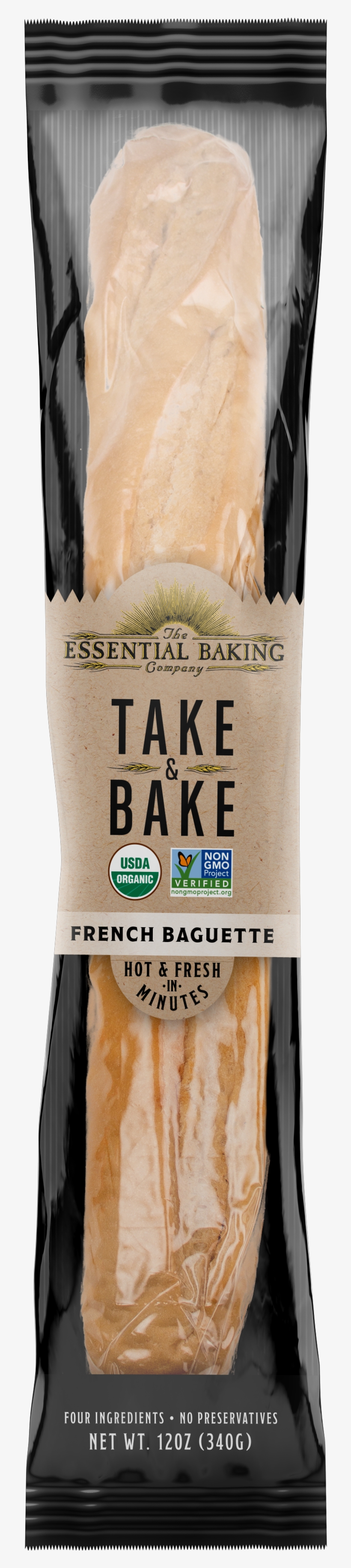 Take & Bake French Baguette - Wood, transparent png download