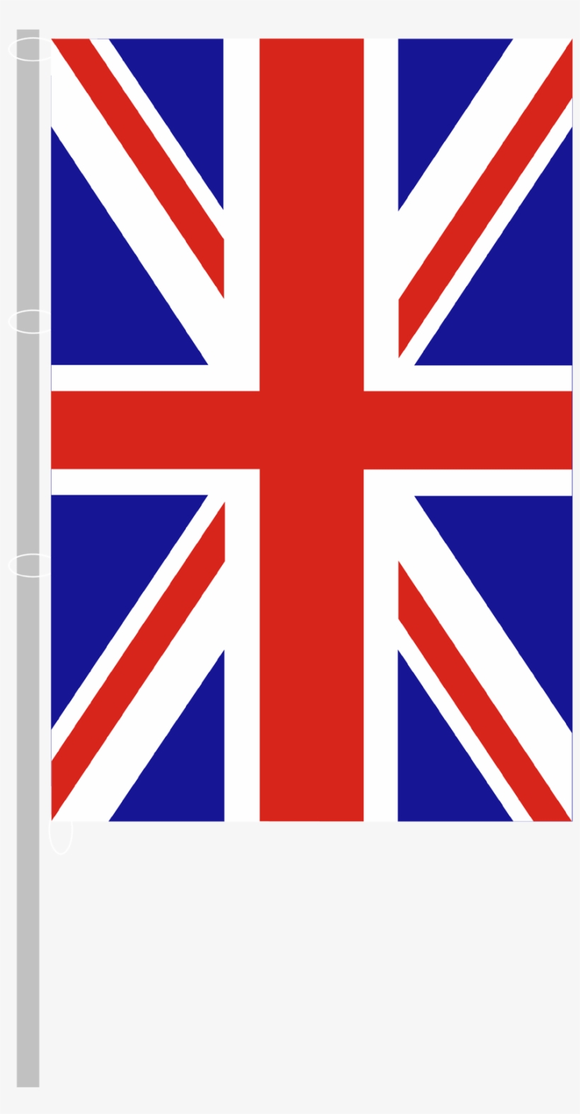 Vertical Flag With Carabiners - Union Jack Pvc Apron, transparent png download