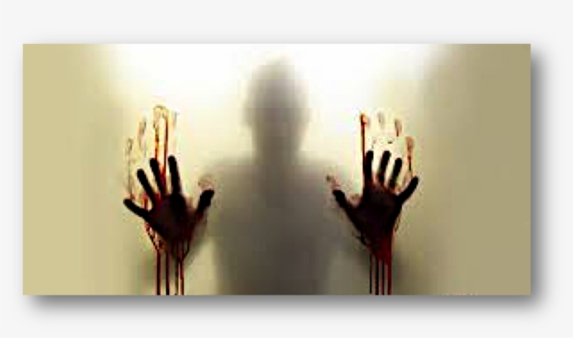 Bloody Hands - Walking Dead Silk Print, transparent png download