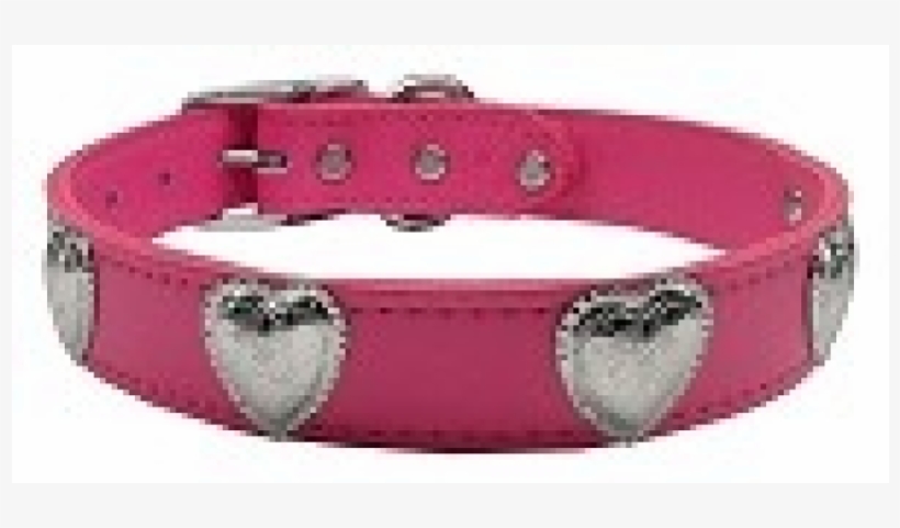 Mirage Pet Products Western Heart Leather Pink Dog, transparent png download