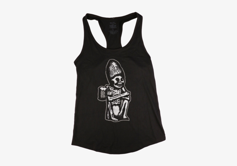 Women's Black Dead Guy Tank - Rogue Dead Guy Ale Pint Glass, transparent png download