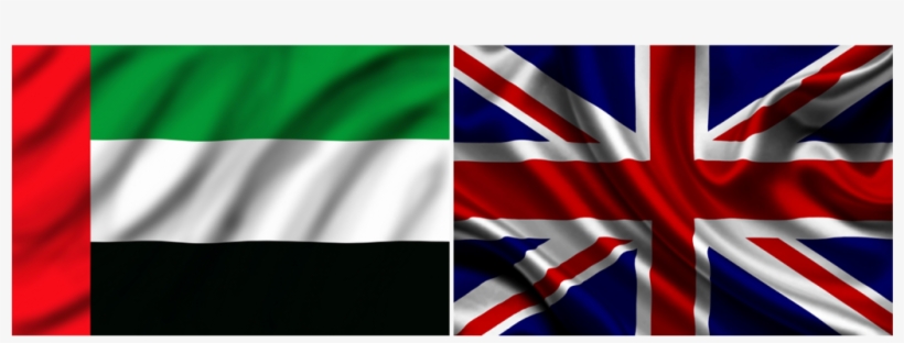 Royal Visit To Uae Will Miss Out British Prisoners - Uae And England Flag, transparent png download