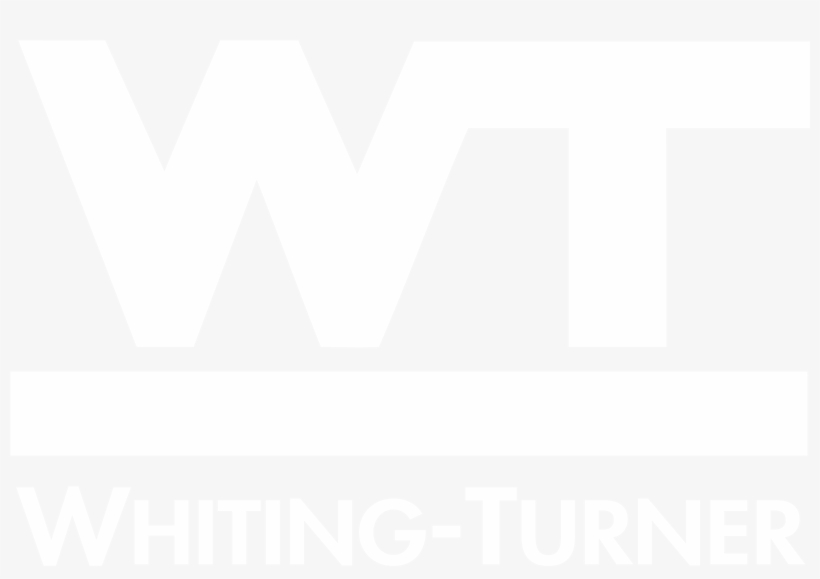 Founding & Sustaining Partners - Whiting Turner White Logo, transparent png download