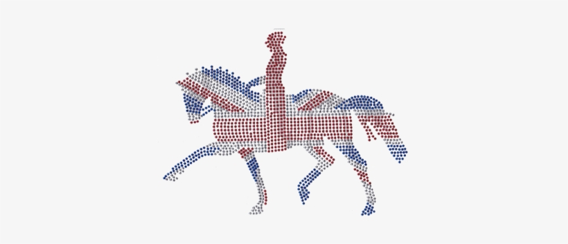 Dressage Uk Flag - Union Jack, transparent png download