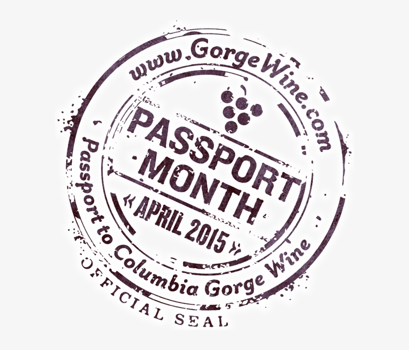 Columbia Gorge Wine Passport Month - Circle, transparent png download