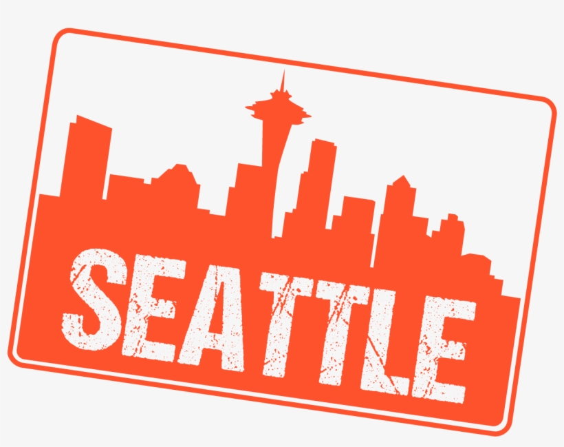 Zeel Passport Stamp - Space Needle, transparent png download
