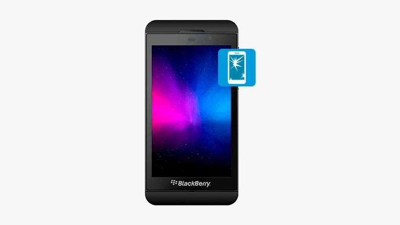 Blackberry Z10 Glass Screen Repair - Smartphone, transparent png download