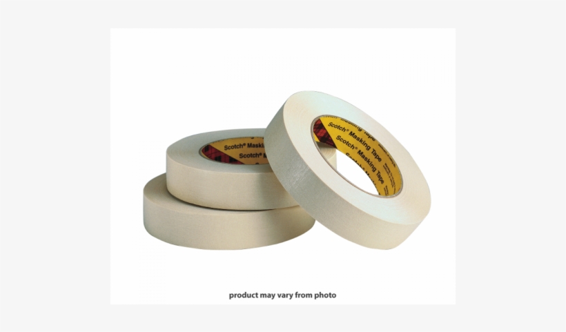 3m 231 High Performance Masking Tape - 3m Scotch 231/231a Crepe Paper Paint Masking Tape,, transparent png download