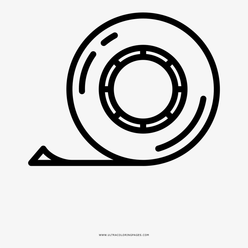 Scotch Tape Coloring Page - Ogo Sport Aero Zipp Double Pack - Yellow, transparent png download