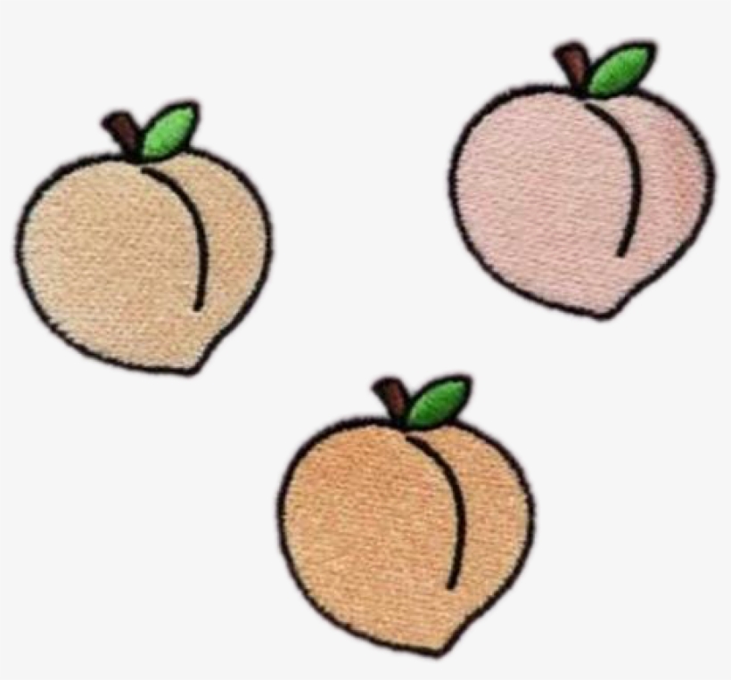 Clip Art Download Peachy Fruit Tumblr Patch Grunge - Peachy Png, transparent png download