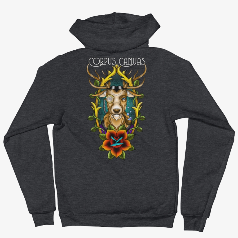 Image Of Dapper Deer Hoodie - Hoodie, transparent png download