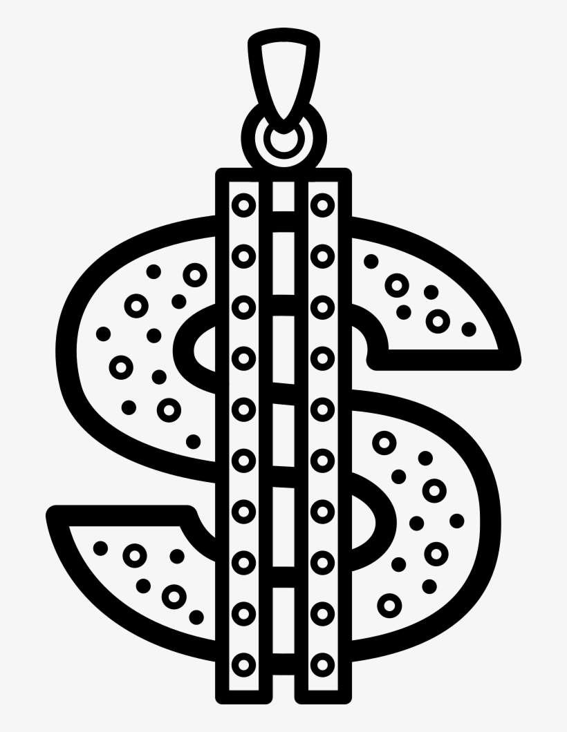 Bling Dollar Symbol Comments - Icon, transparent png download