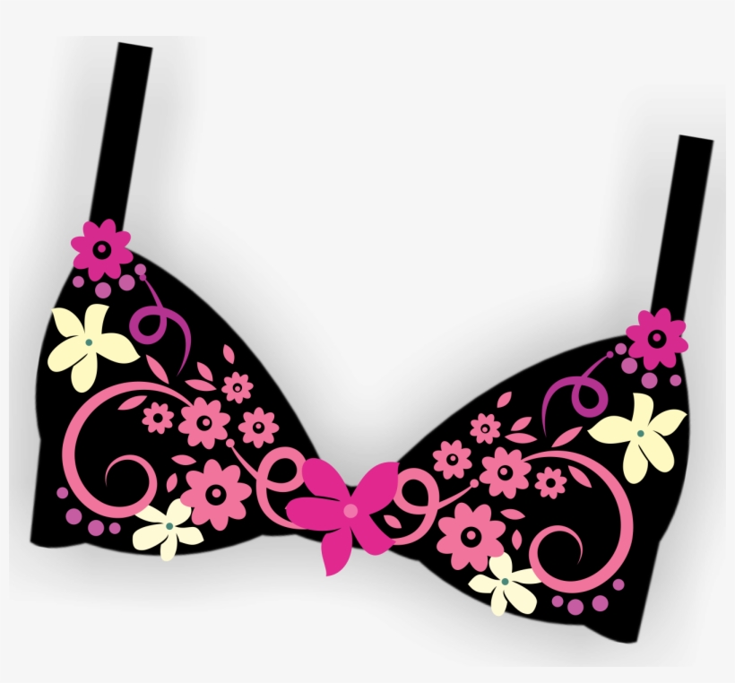 Bling The Bra Bra Clipart - Bra Clipart, transparent png download