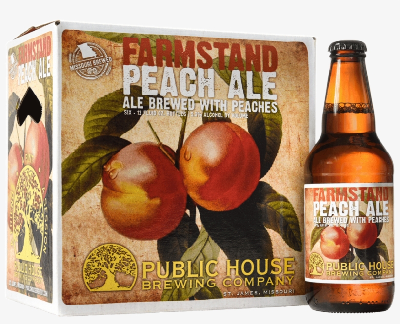Farmstand Peach Ale Craft Beer Public House Brewing - Public House Brewing Company:, transparent png download