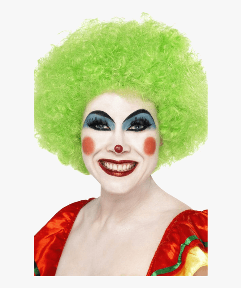 Smiffy's 70s Funky Afro Green Wig - Fancy Dress (1970s), transparent png download
