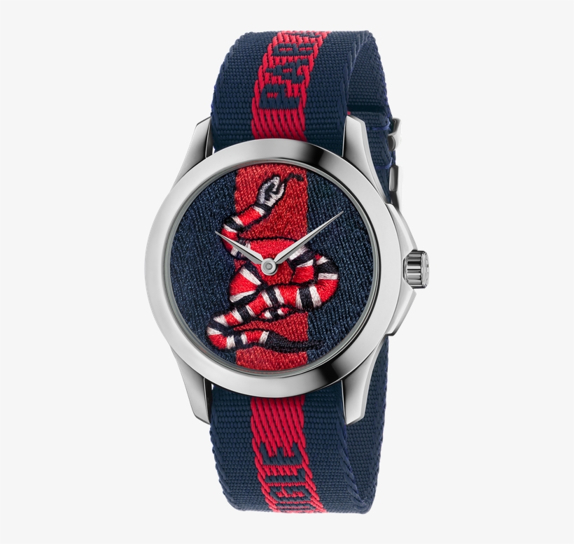 3 Gucci Le Marche Des Merveilles Snake Q75 Crop Scale - Gucci Watch Men, transparent png download