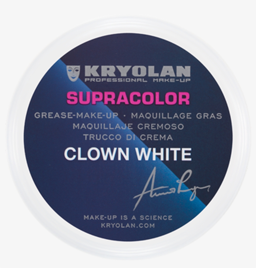 Kryolan 1082 Supracolor 2.5oz/80g (clown White), transparent png download