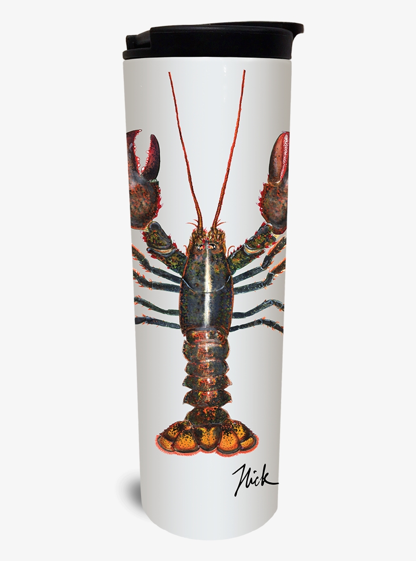 Northern Lobster Tumbler - Watermark, transparent png download