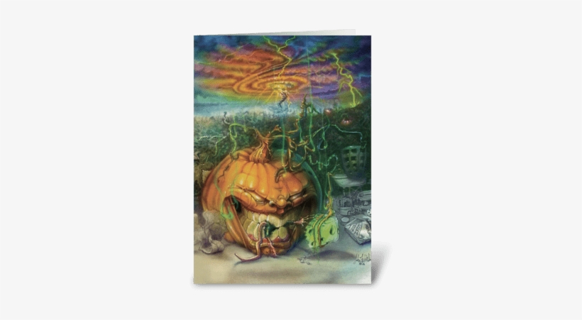 Munchkin Pumpkin Greeting Card - Greeting Card, transparent png download