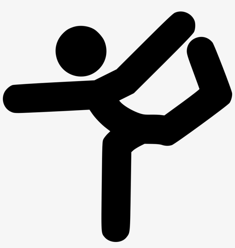 Yoga Pose Ii - Yoga Pose Icon, transparent png download