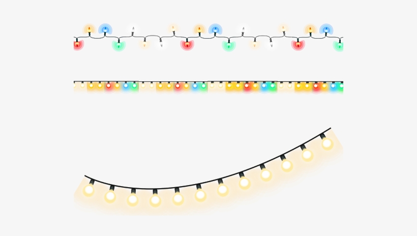Luces Navideñas En - Guirnalda De Luces Png, transparent png download